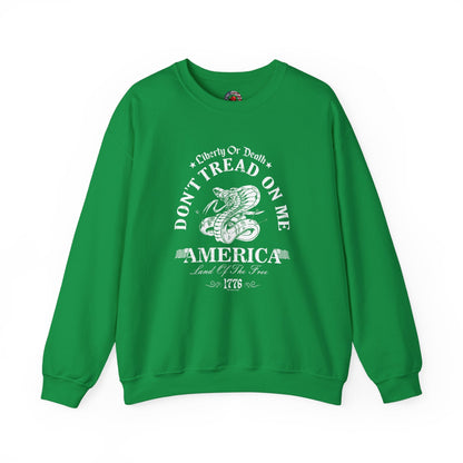 Don't Tread on Me Crewneck Sweatshirt The Devil's Pickle