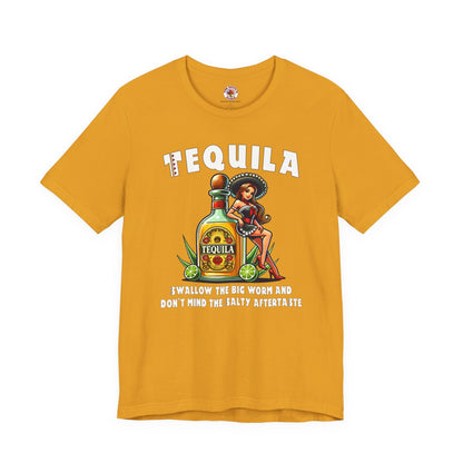 Tequila Swallow The Big Worm T-Shirt The Devil's Pickle