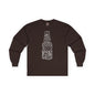 Beer Bottle of Words Long Sleeve Tee The Devil's Pickle