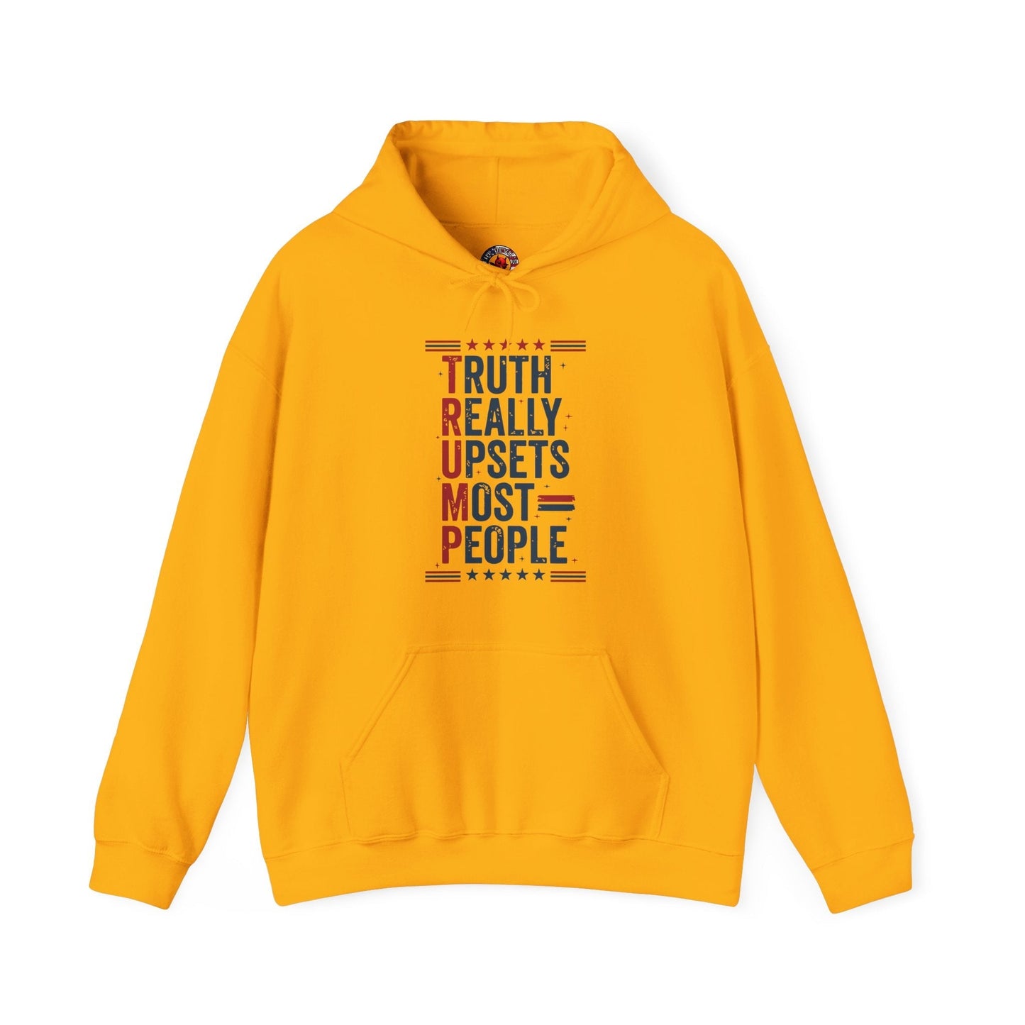 Truth Really Upsets Most People Hooded Sweatshirt The Devil's Pickle