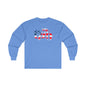 1776 American Flag Long Sleeve Tee The Devil's Pickle