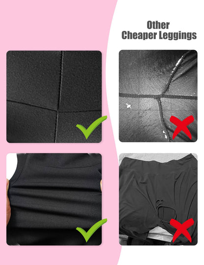 3-Pack High-Waisted Biker Yoga Shorts FitiqueFit
