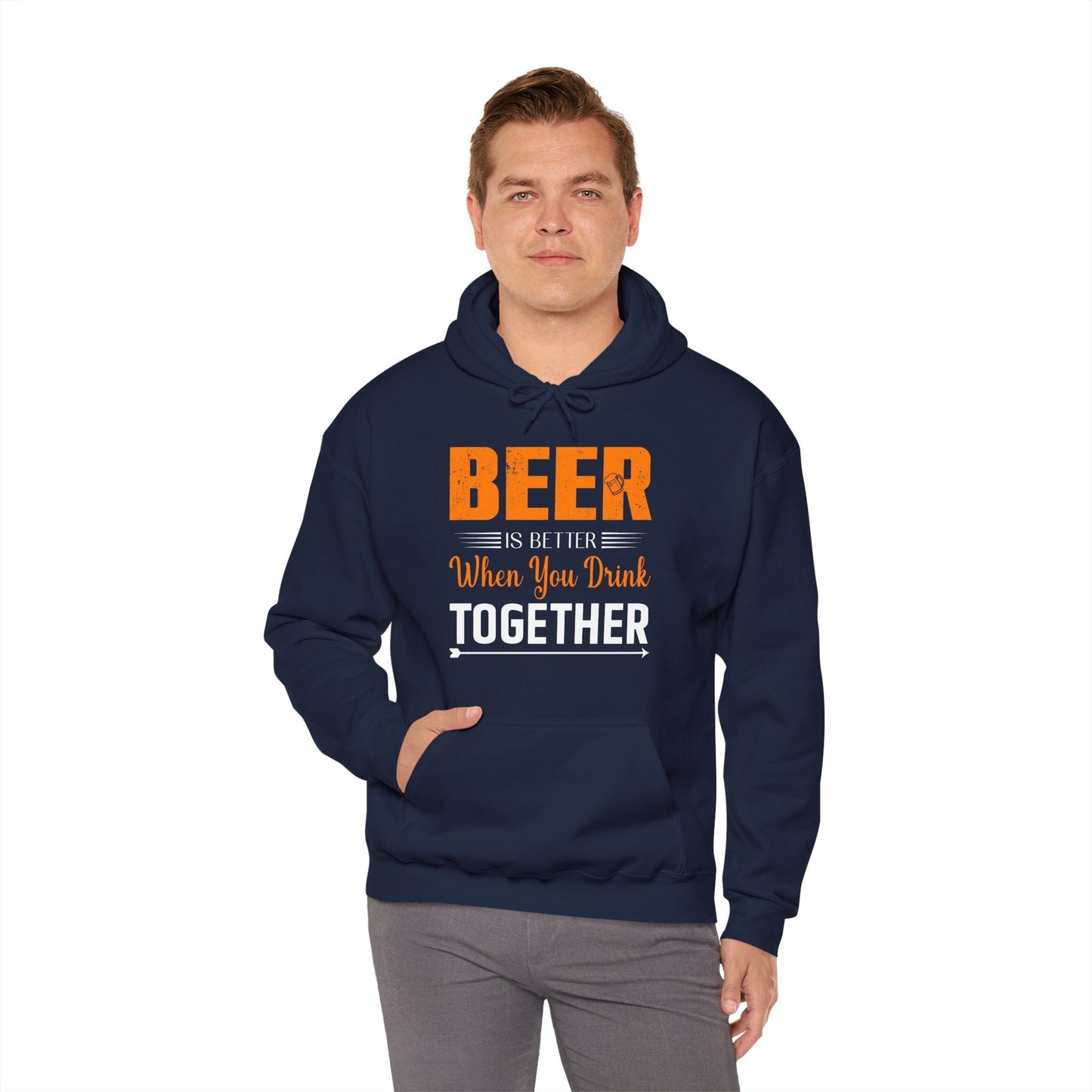 Beer Is Better When You Drink Together Hooded Sweatshirt The Devil's Pickle
