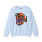 Sunset Pirate Beer Crewneck Sweatshirt The Devil's Pickle