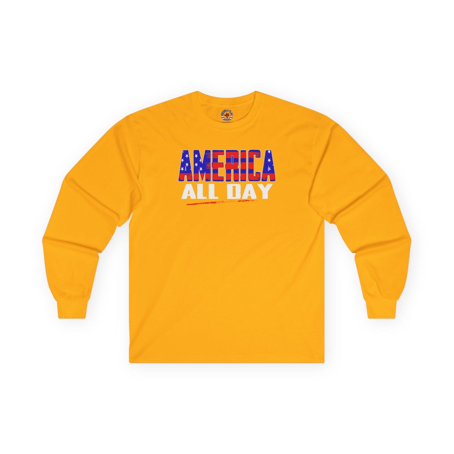 America All Day Long Sleeve Tee The Devil's Pickle