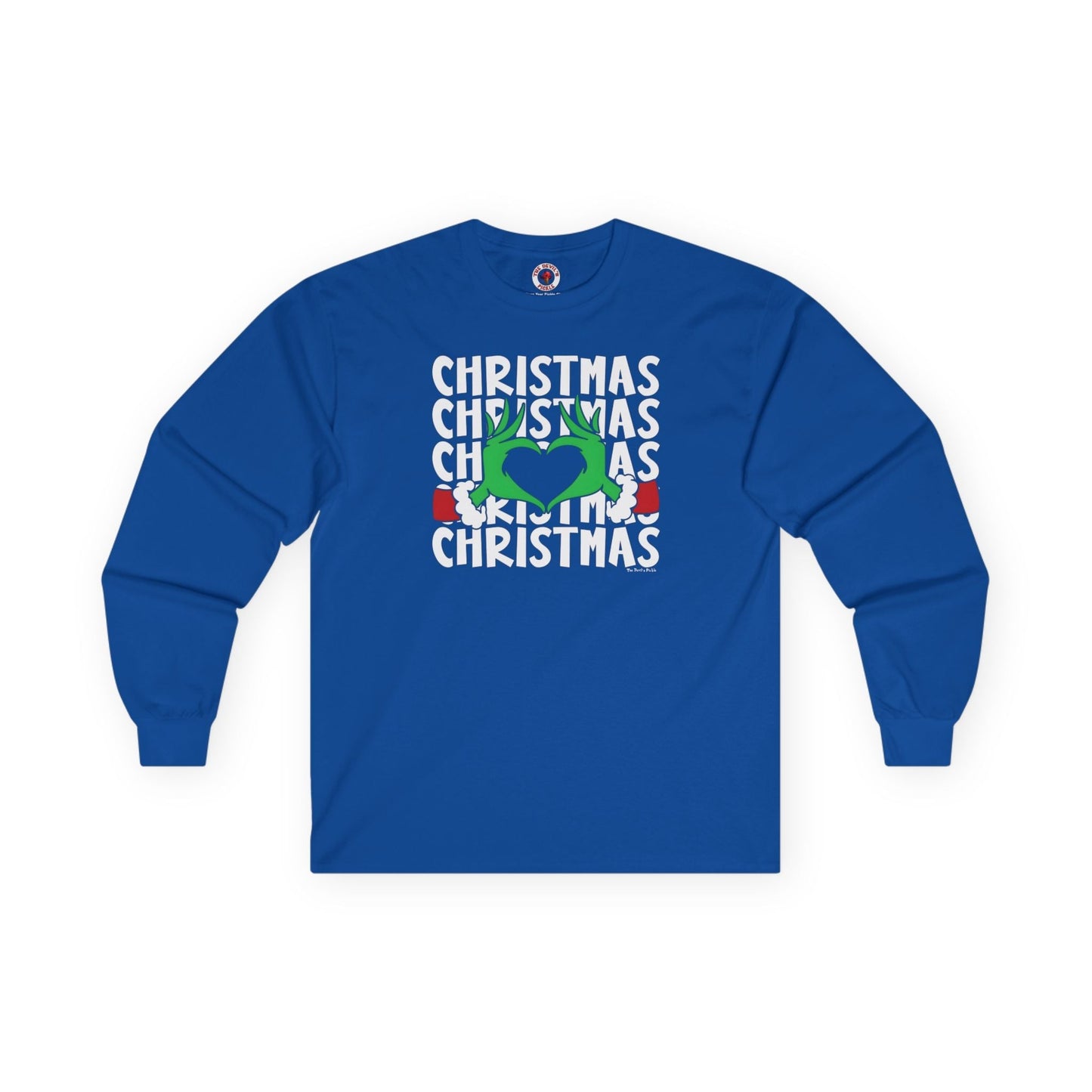 Christmas Heart Long Sleeve Tee The Devil's Pickle