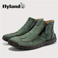FLYLAND Fashion Vintage Chukka Boots Driving Walking Shoes Business Casual Ankle Boots Daily Work Office Shoes NovaCart