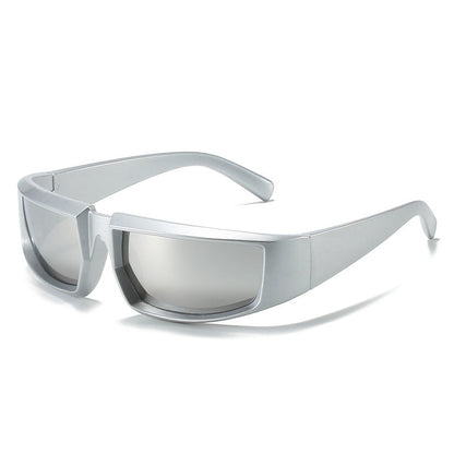Sunglasses Men's Steam Punk Sunglasses Women's Anti Ultraviolet Personalized Riding Glasses
