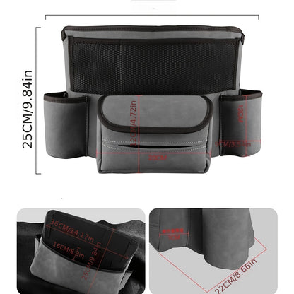 Large Capacity Handbag Holder for Cars, Designed to Fit Between Seats, Perfect for Storing Documents And Phones, And Serves As an Organizer for Automotive Consoles NovaCart