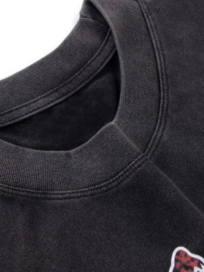 Men's Letter Round Neck Short Sleeve T-Shirt New Era Fashion LLc