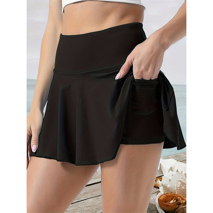 Women Tennis Skirt Golf Skorts Athletic High Waisted With Pockets FitiqueFit