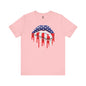American Flag Lips T-Shirt The Devil's Pickle