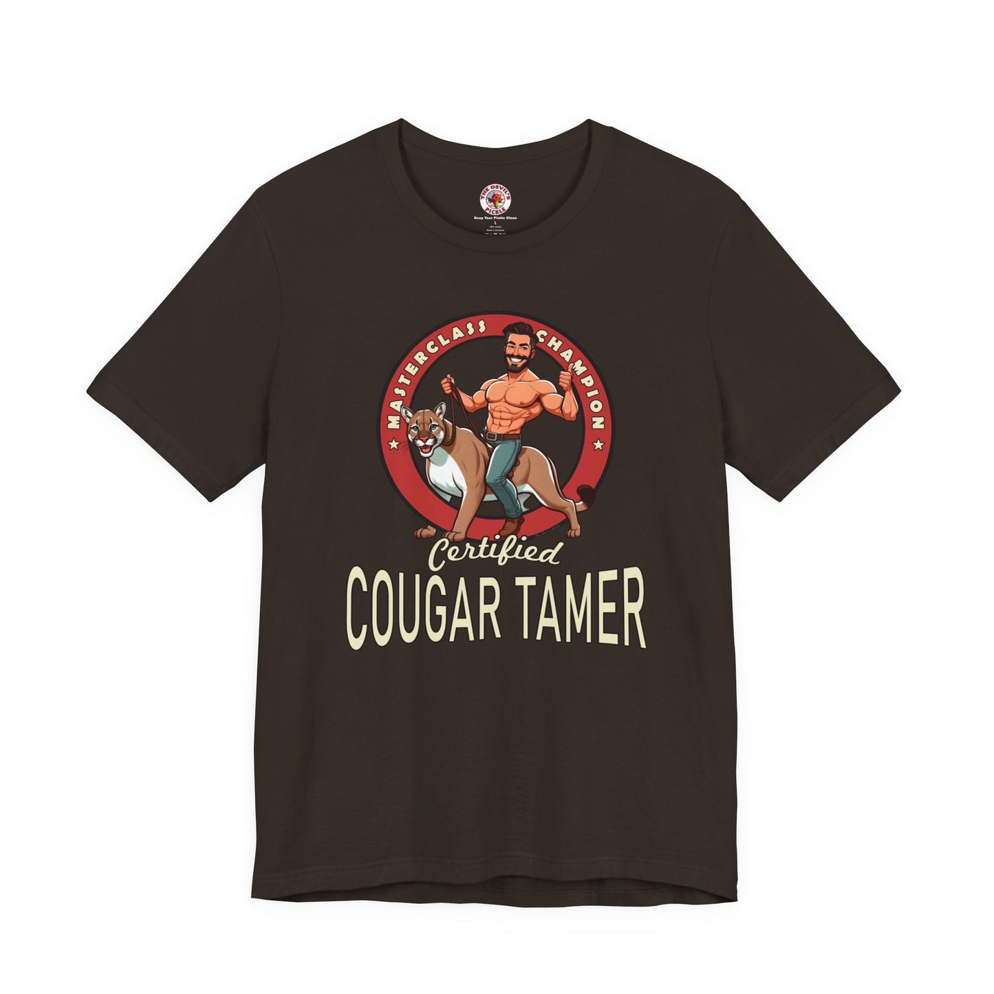 Certified Cougar Tamer T-Shirt The Devil's Pickle
