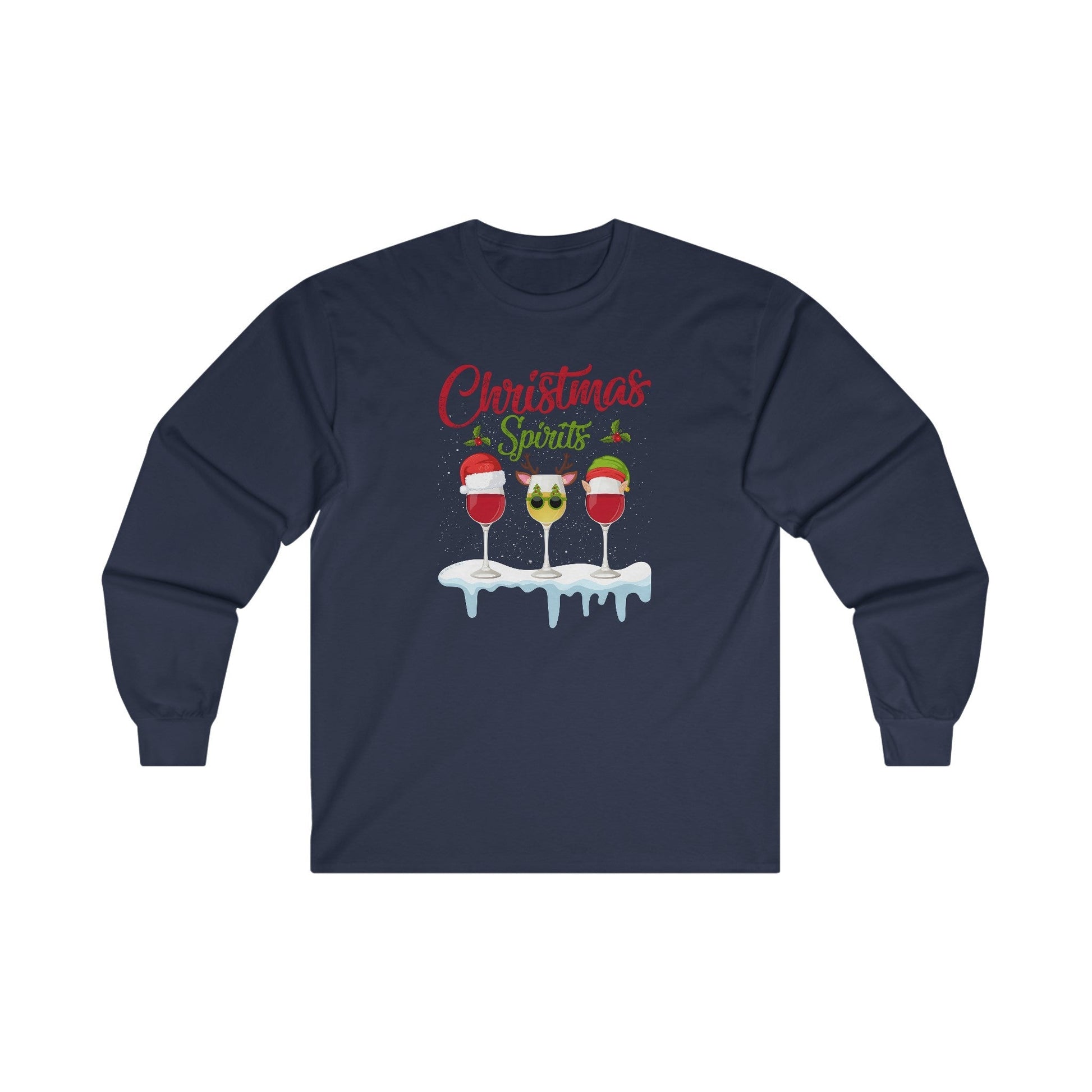 Christmas Spirits Long Sleeve Tee The Devil's Pickle