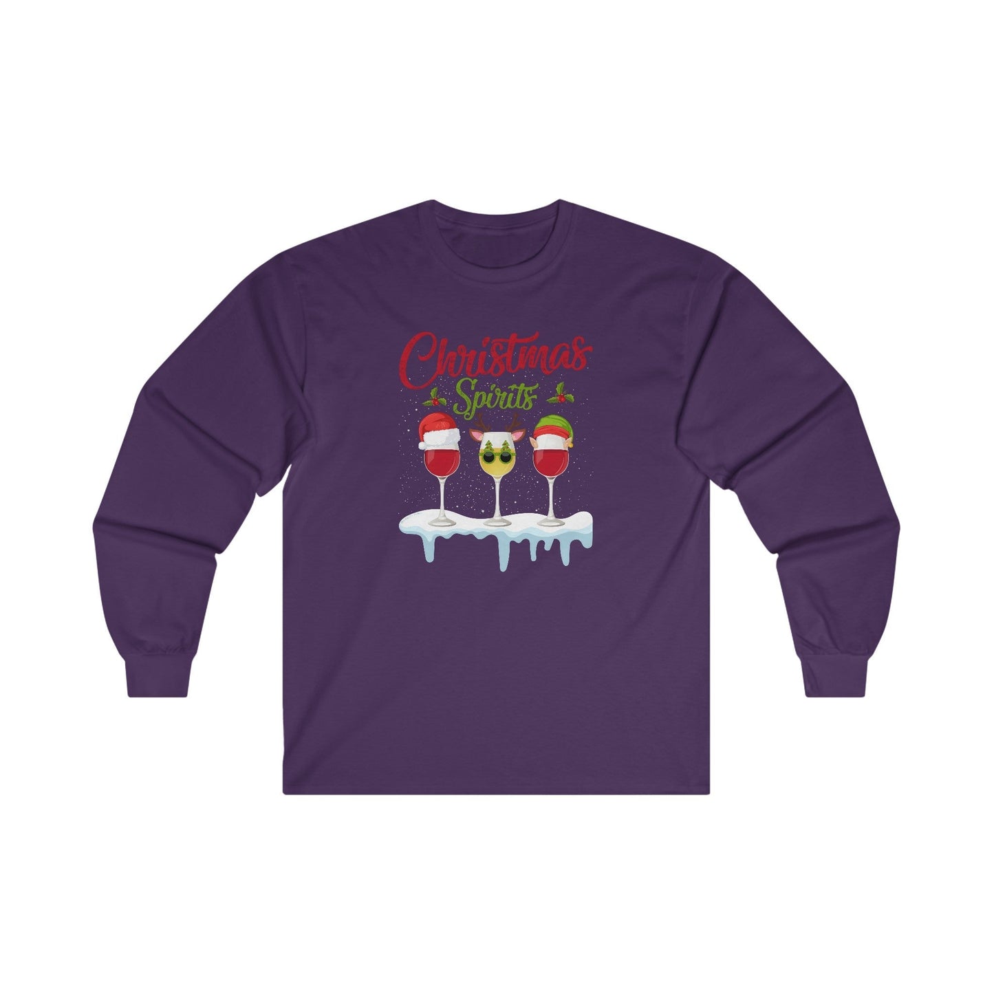 Christmas Spirits Long Sleeve Tee The Devil's Pickle