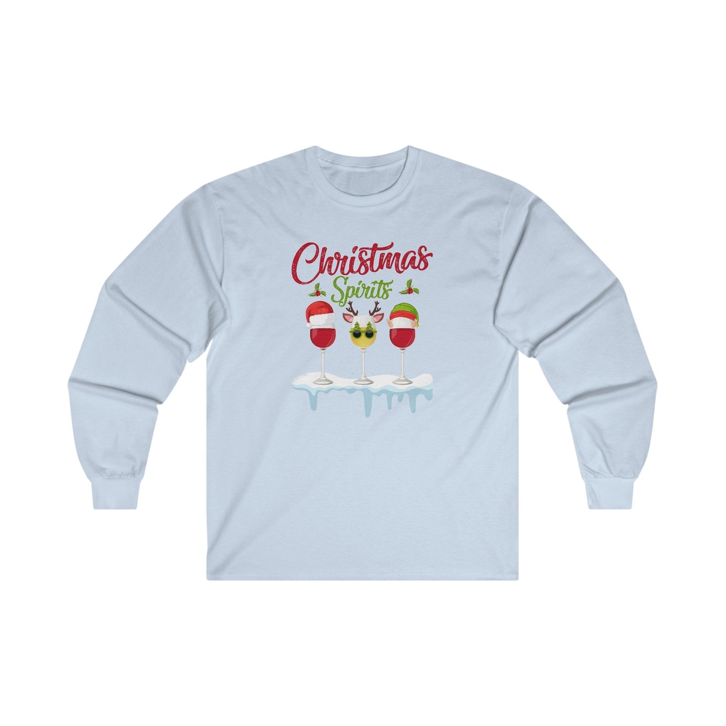 Christmas Spirits Long Sleeve Tee The Devil's Pickle