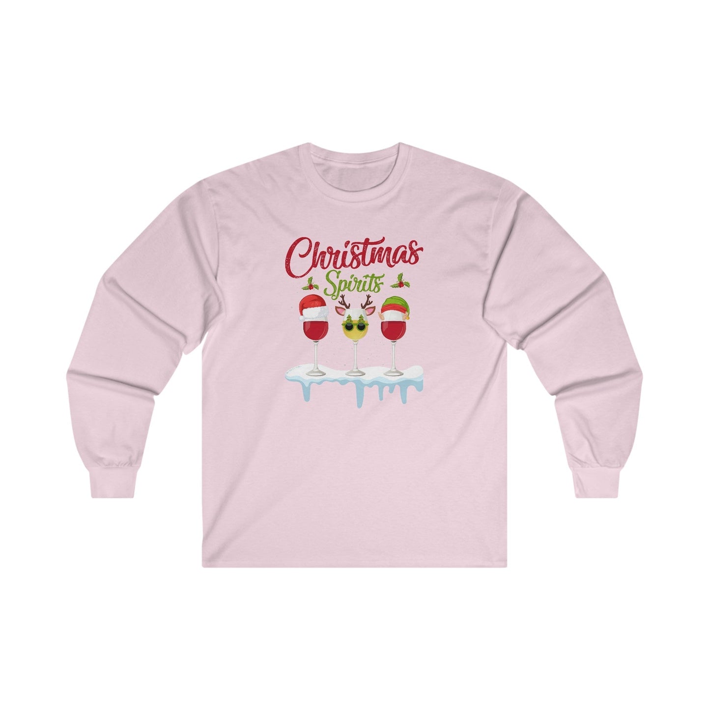 Christmas Spirits Long Sleeve Tee The Devil's Pickle