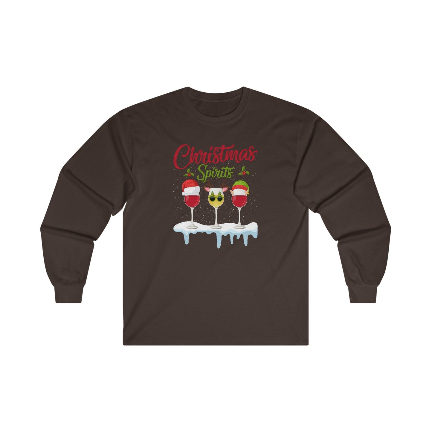 Christmas Spirits Long Sleeve Tee The Devil's Pickle