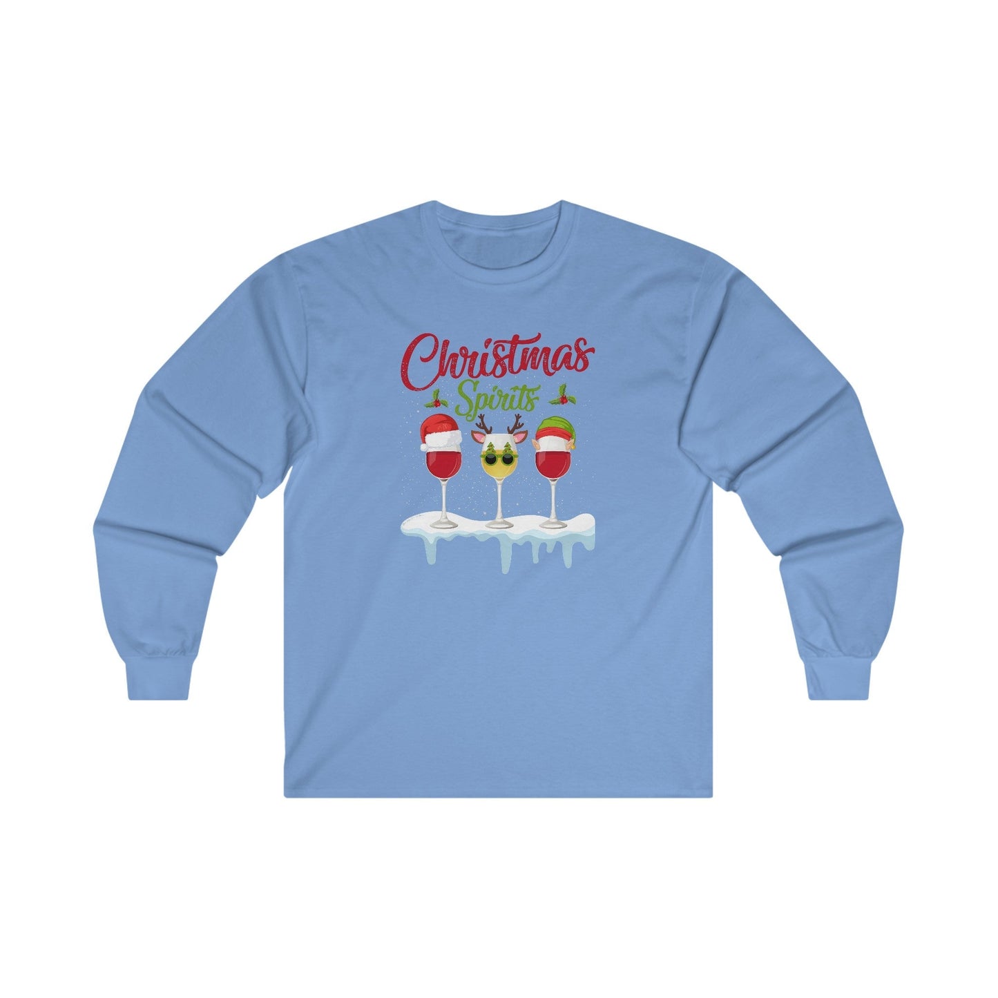 Christmas Spirits Long Sleeve Tee The Devil's Pickle