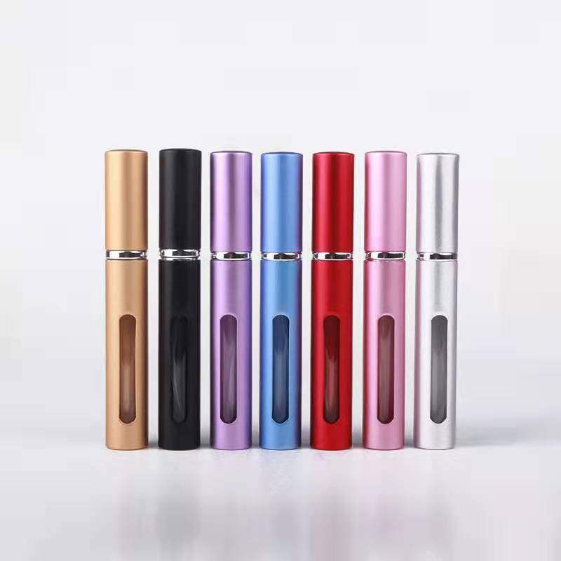 MUB Cosmetics Bottle, Ultra Fine Spray Perfume Bottled 5ml, Portable Travel Sample Empty Bottle, Fine Press Design, Material NovaCart