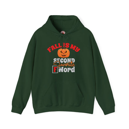 Fall Is My Second Favorite F Word Hooded Sweatshirt The Devil's Pickle