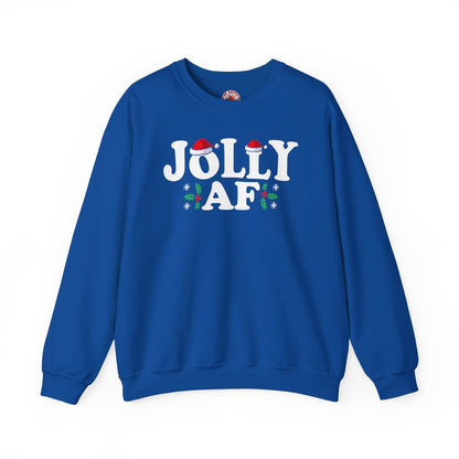 Jolly AF Crewneck Sweatshirt The Devil's Pickle