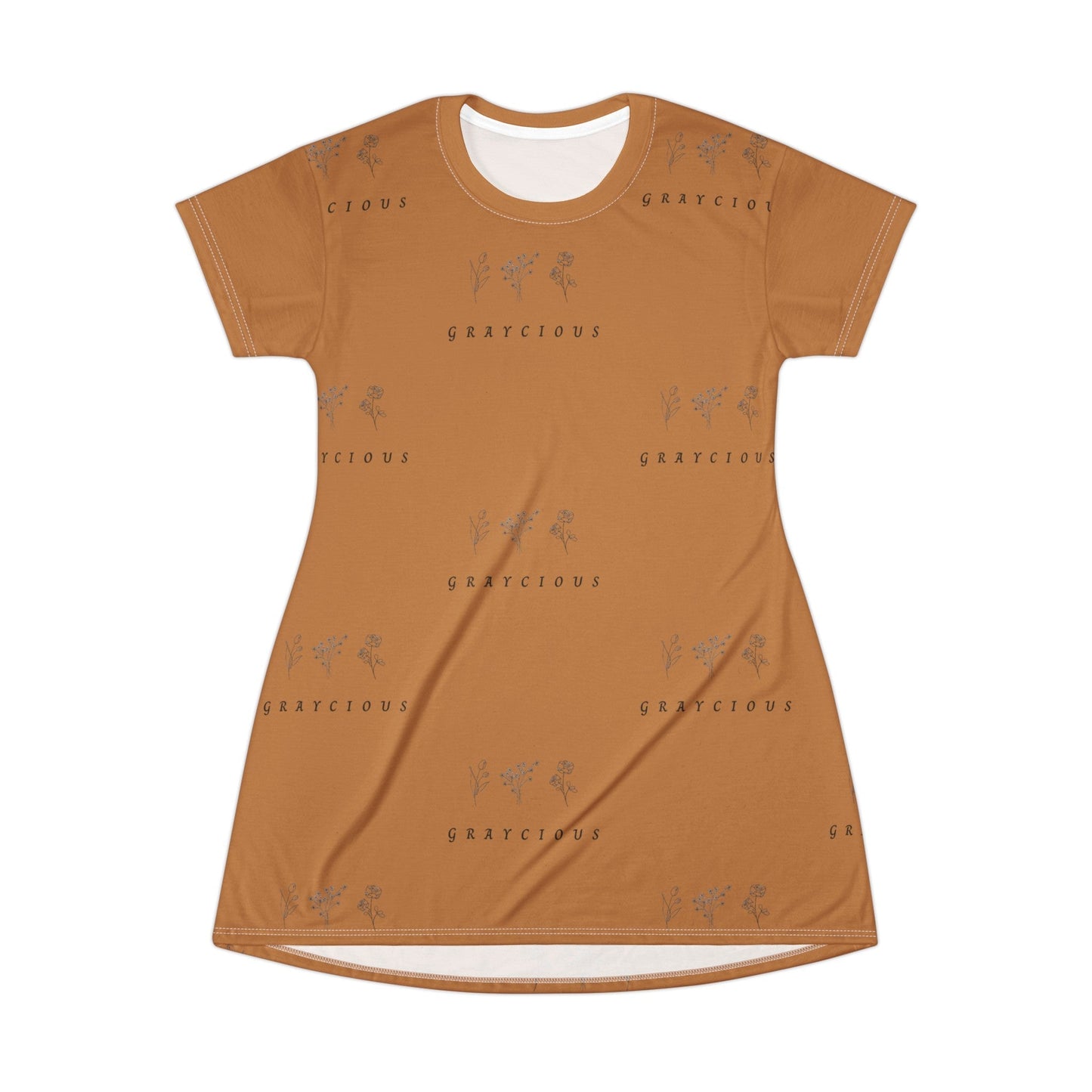 T-Shirt Dress (AOP) Grayceful LLC