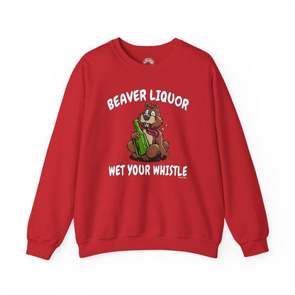 Beaver Liquor Crewneck Sweatshirt The Devil's Pickle