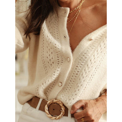 Women’s button down cardigan sweater FitiqueFit