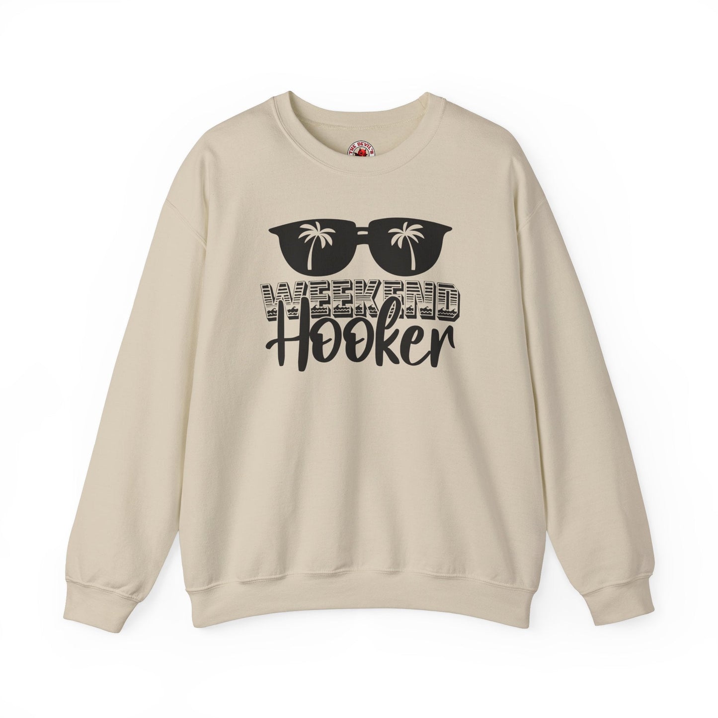 Weekend Hooker Crewneck Sweatshirt The Devil's Pickle