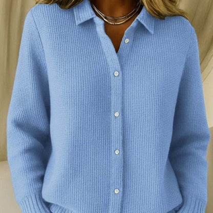 Casual Fashion Button Knitted Lapel Sweater For Women Long Sleeve Knitted Sweaters Tops Winter Jumper See size chart under “more details” The Fashion Celestial