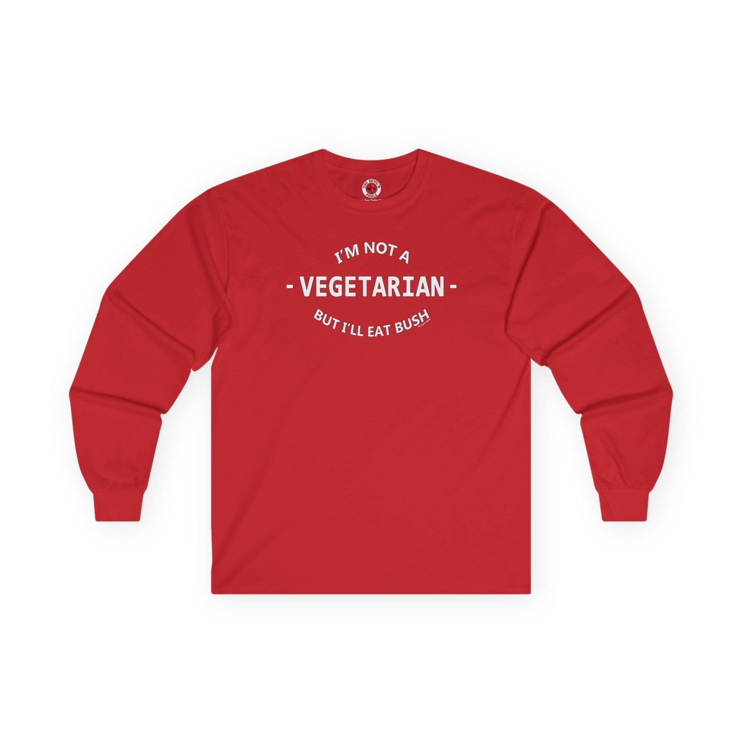 I'm Not A Vegetarian Long Sleeve Tee The Devil's Pickle