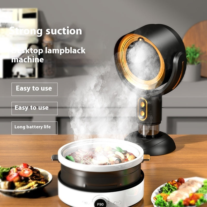 🌬️ Portable Desktop Range Hood – Smoke Removal & Air Purifier SmartPursue™