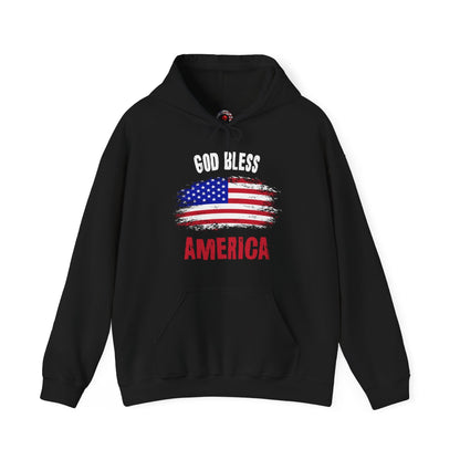 God Bless America Hooded Sweatshirt The Devil's Pickle