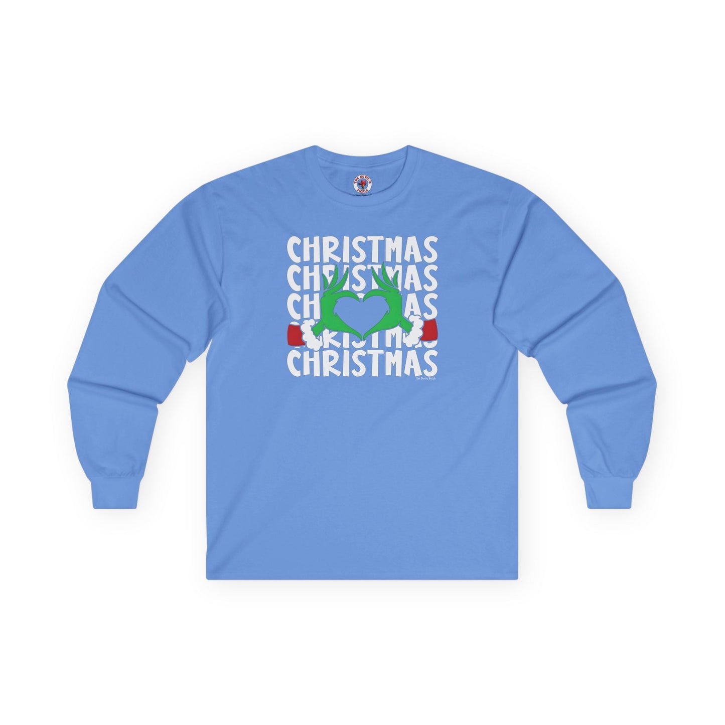 Christmas Heart Long Sleeve Tee The Devil's Pickle
