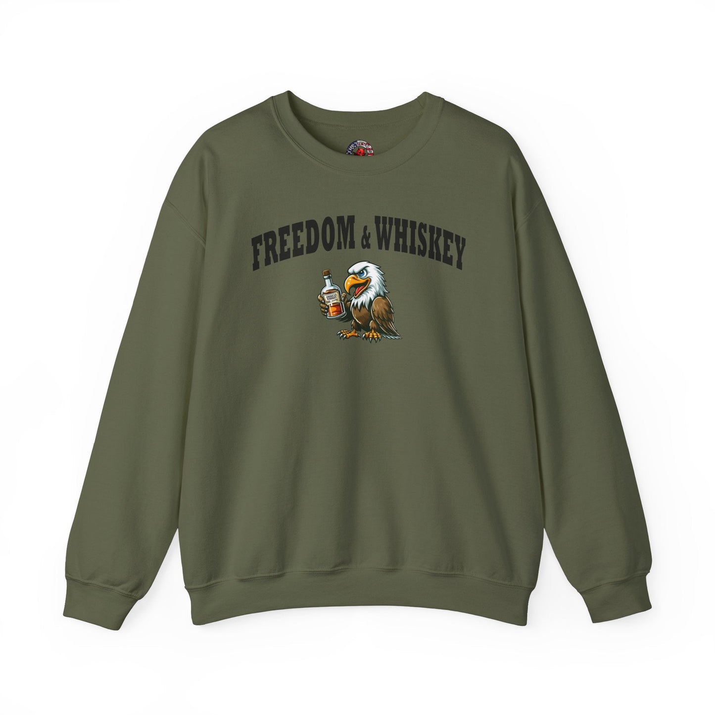 Freedom & Whiskey Crewneck Sweatshirt