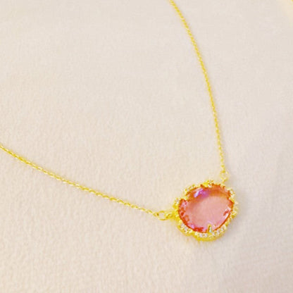 Clustered Glass Jewel Necklace Shop Style & More | Fresh Looks, Everyday Deals & Free Shipping