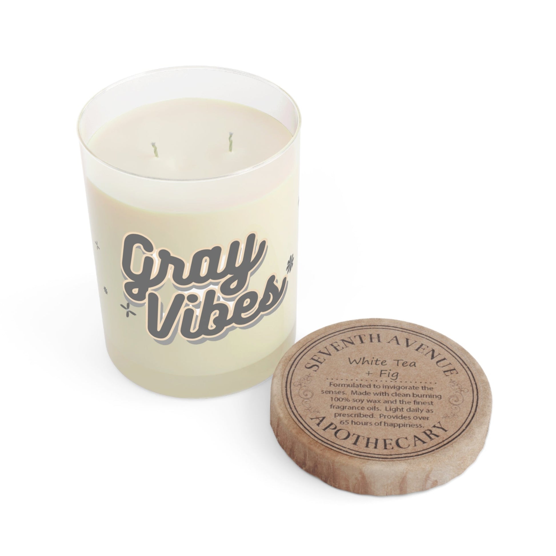 Scented Candle - Full Glass, 11oz Grayceful LLC