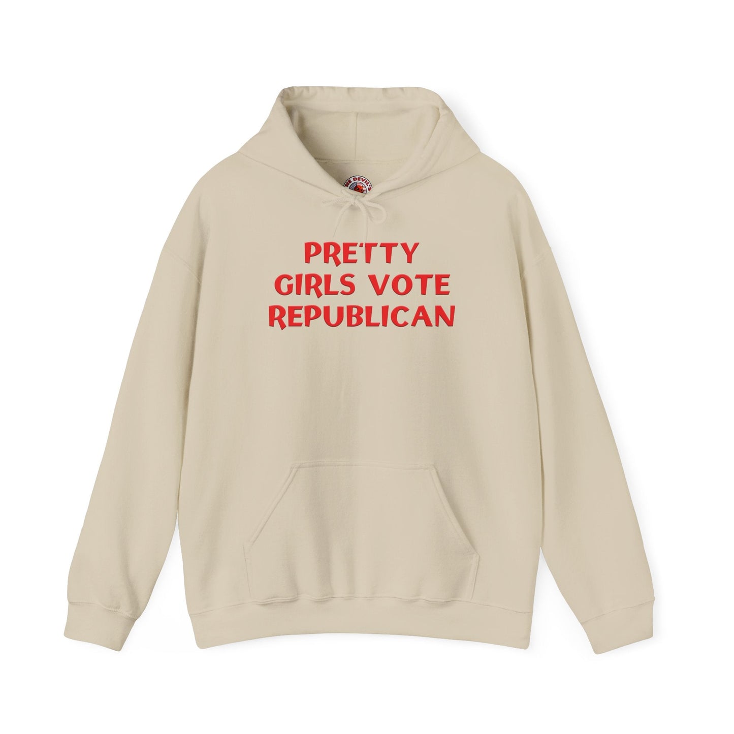 Pretty Girls Vote Republican Hooded Sweatshirt The Devil's Pickle