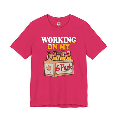 Working On My 6 Pack T-Shirt The Devil's Pickle