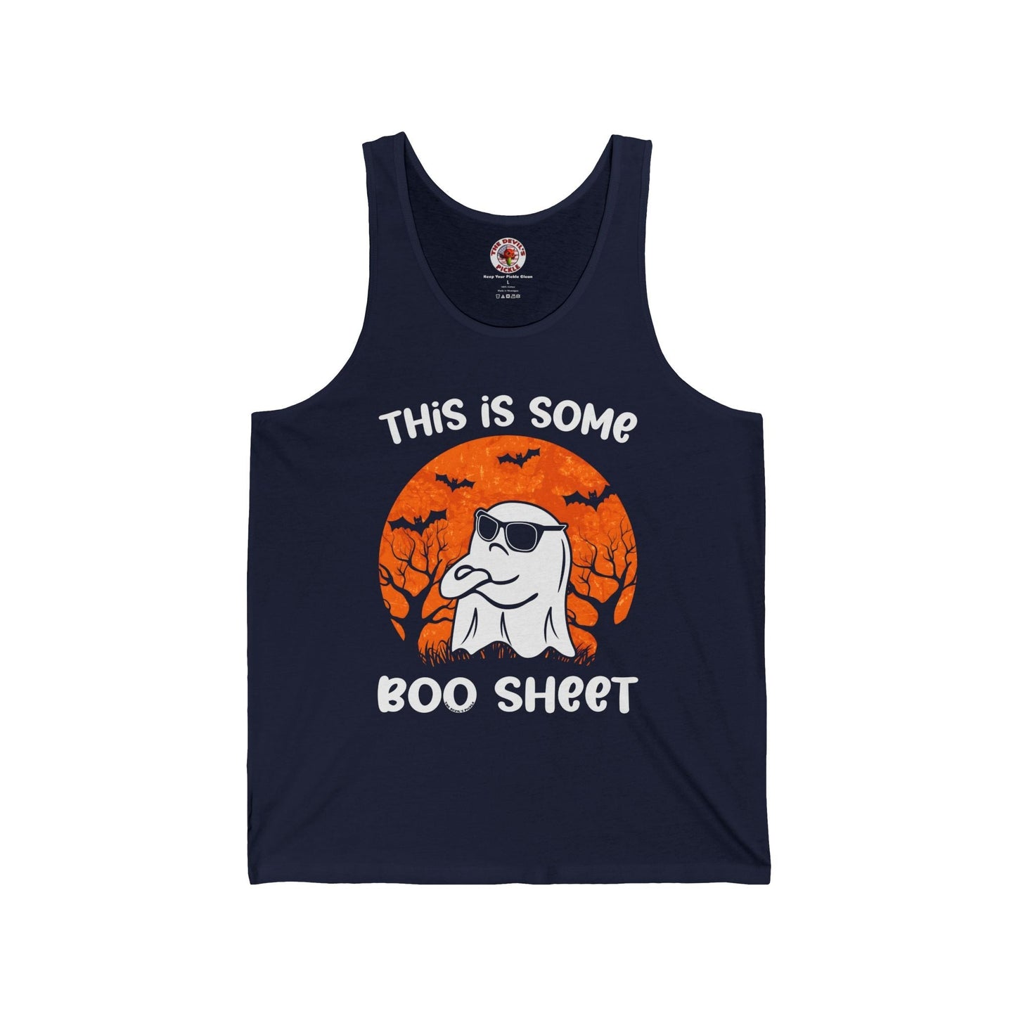 This Is Some Boo Sheet Tank Top The Devil's Pickle