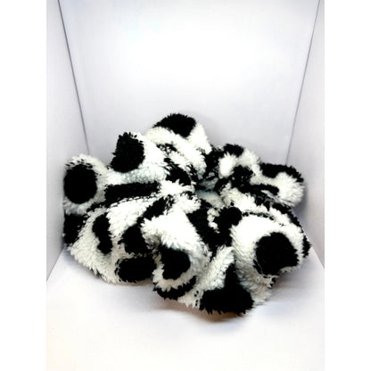 Fluffy Cow Print Scrunchie Enchanted Scrunch