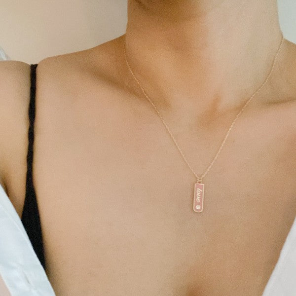 Love Drop Bar Necklace Shop Style & More | Fresh Looks, Everyday Deals & Free Shipping