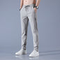 🧊 Men's Ice Silk Plus Size Straight-Leg Pants FitiqueFit