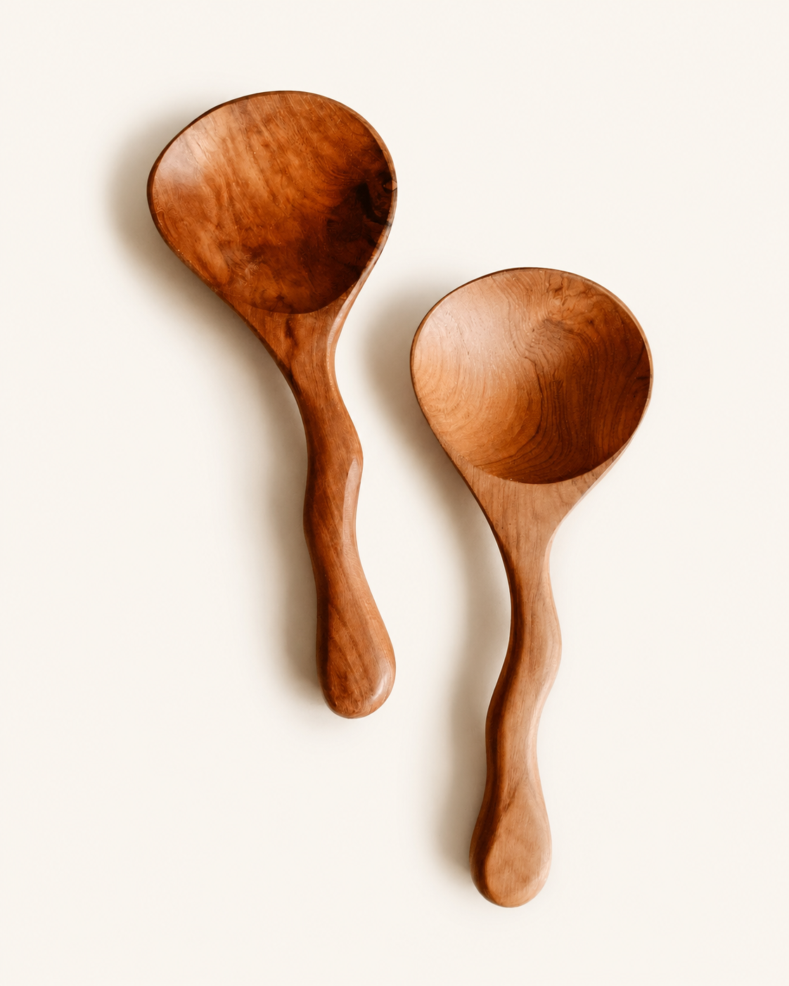 Teak Serving Spoon Set Village Thrive