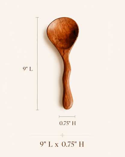 Teak Serving Spoon Set Village Thrive