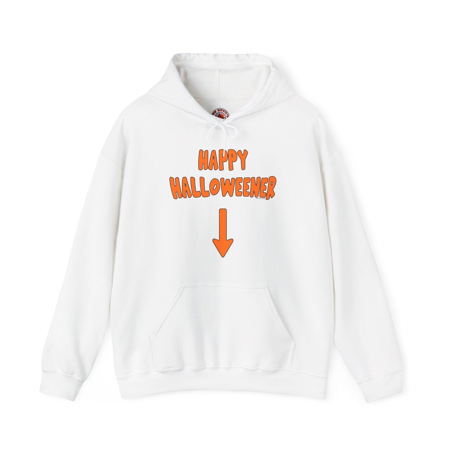 Happy Halloweener Hooded Sweatshirt The Devil's Pickle