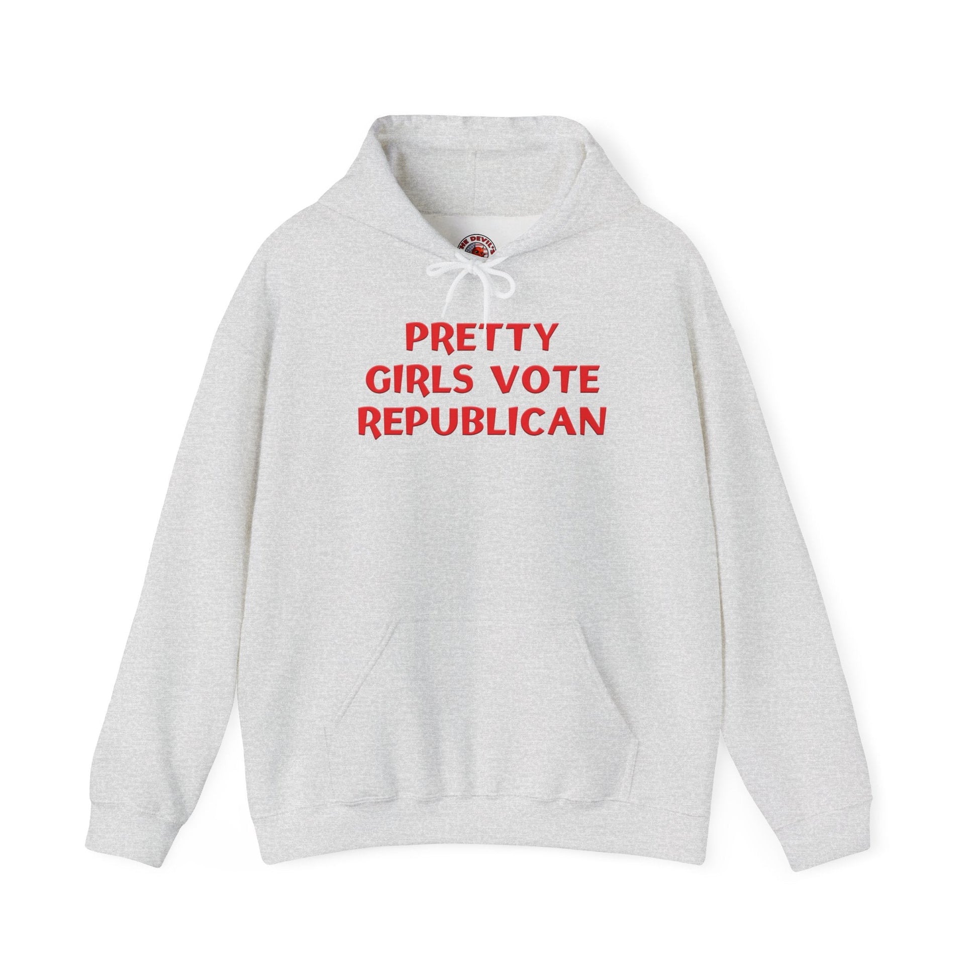 Pretty Girls Vote Republican Hooded Sweatshirt The Devil's Pickle