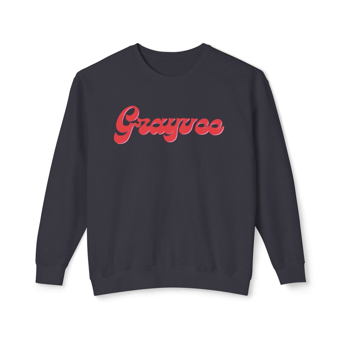 Unisex Lightweight Crewneck Sweatshirt "Grayvee" Grayceful LLC