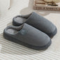 Couple's Warm Slippers for Women, Household Use for Spring, Autumn, and Winter, Non-Slip Thick Sole Indoor Postpartum Plush Slippers for Winter, for Men, Women Shoes NovaCart